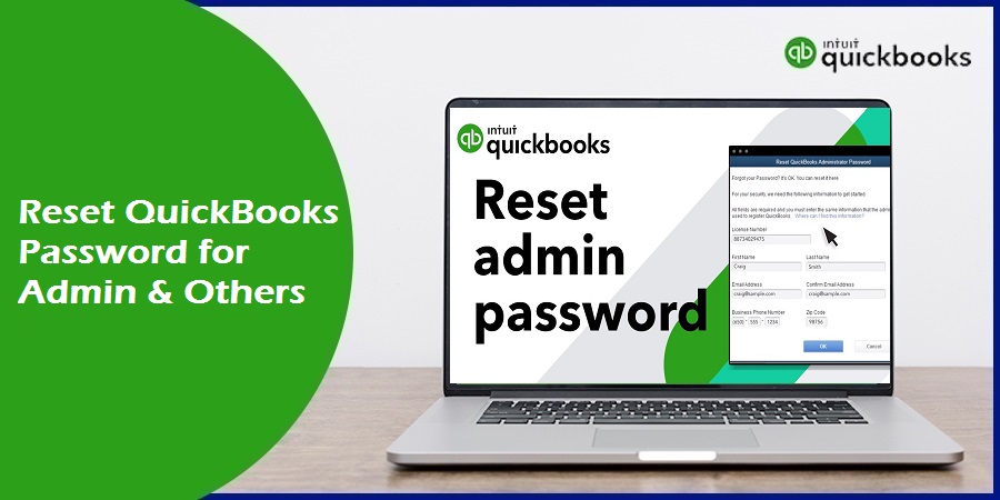 Reset QuickBooks Password For Admin - Featured Image
