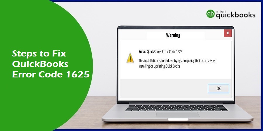 Fix QuickBooks Error Code 1625 - Featured Image